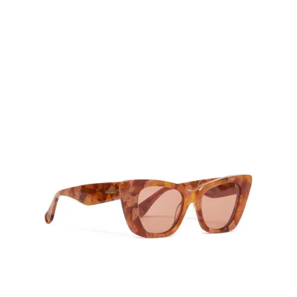 Zdjęcie Max Mara Okulary przeciwsłoneczne MM0099 56E Brązowy