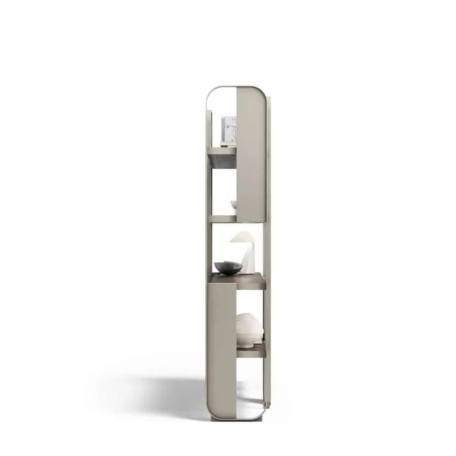 obrazek 6 Prestiżowa włoska biblioteczka do salonu lub gabinetu - styl modernistyczny