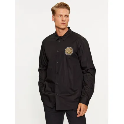 Zdjęcie Just Cavalli Koszula 75OALYS4 Czarny Slim Fit