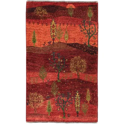 Picture Excellent hand-woven woolen carpet from Iran - Jordan