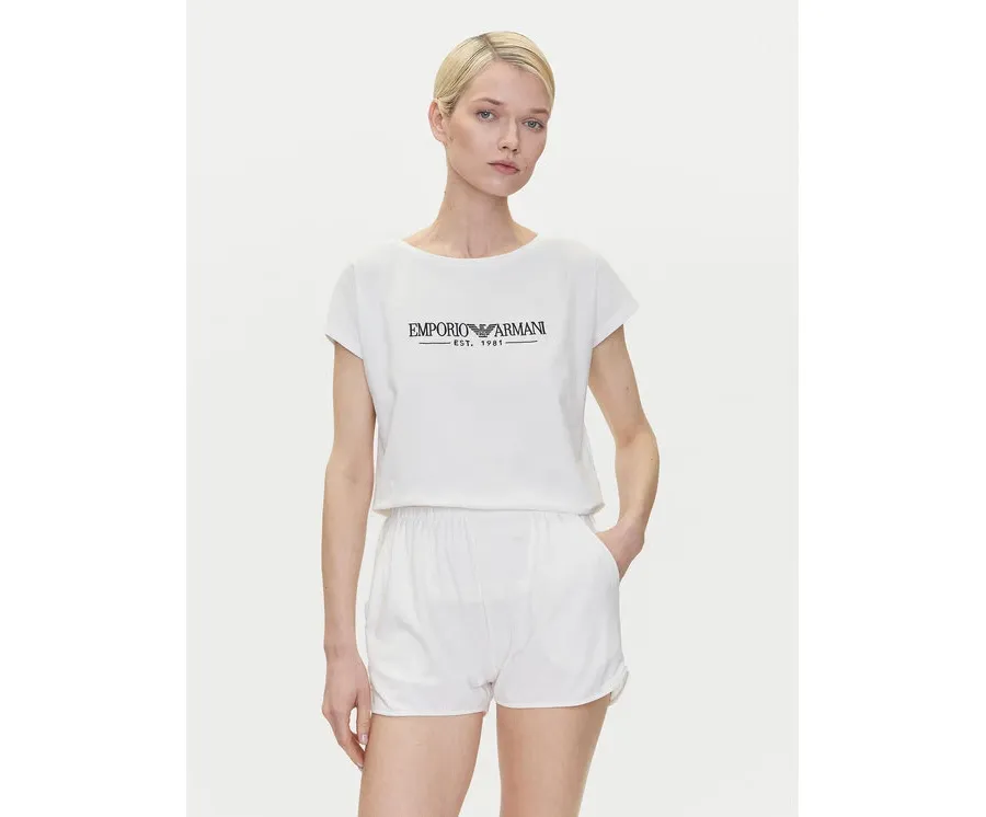 obrazek 1 Emporio Armani Underwear Piżama EW000495 AF10881 U1131 Biały Regular Fit