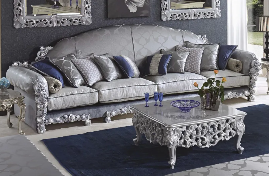 obrazek 2 Stylowa piękna włoska sofa w stylu antycznym - Morello Gianpaolo