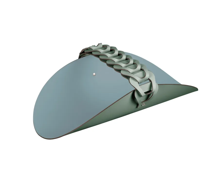 obrazek 1 Piękny organizer na ręczniki 28x48 cm w kolorze eukaliptusa z kolekcji Riviera