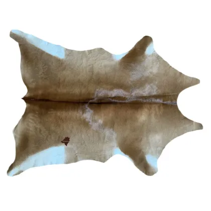 Zdjęcie Designerski dywan ze skóry cielęcej - 127x96 cm