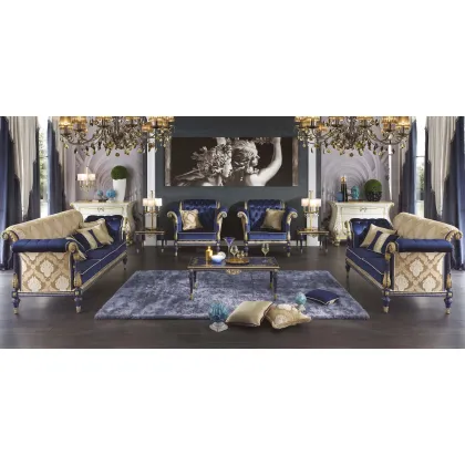 Zdjęcie Luksusowy stolik kawowy w stylu antycznym do salonu - Morello Gianpaolo