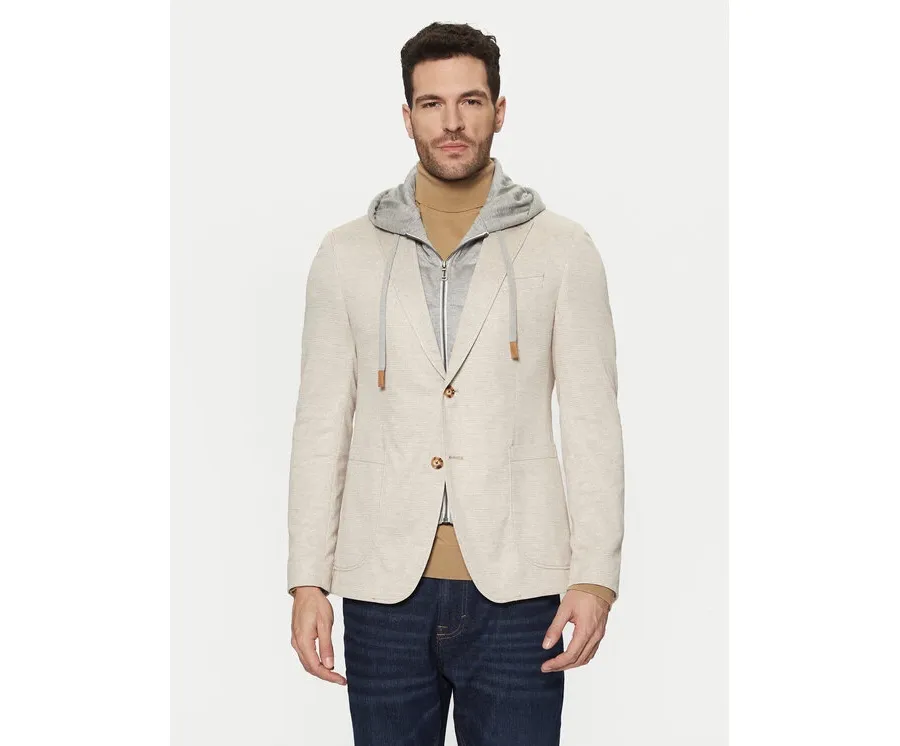 obrazek 1 JOOP! Marynarka 17 JB-80Havardy-J12 30045045 Beżowy Slim Fit