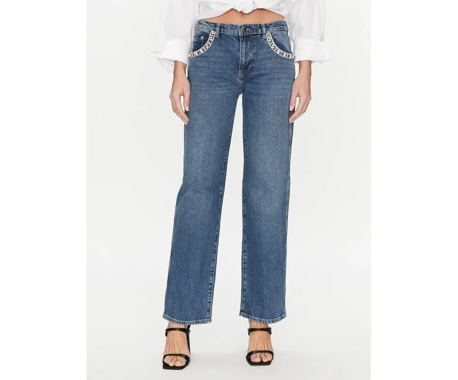 obrazek 1 Guess Jeansy W5RA1N D5ACC Niebieski Skinny Fit