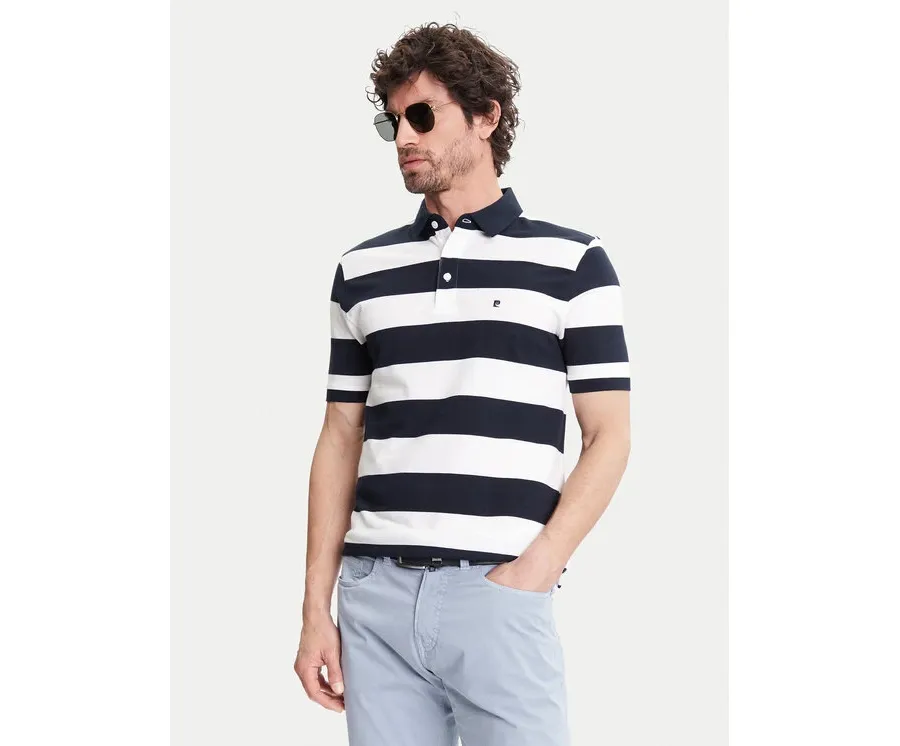 obrazek 1 Pierre Cardin Polo C5 21394.2113 Czarny Regular Fit