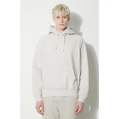 Zdjęcie A.P.C. bluza bawełniana Hoodie Bruce męska kolor beżowy z kapturem melanżowa COGWV.H27867.PAA