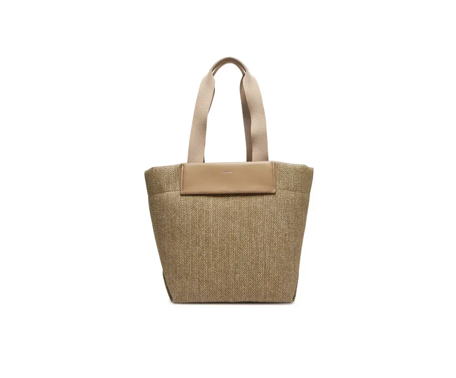 obrazek 1 Calvin Klein Torebka Ck Raffia Medium Shopper K60K613174 Brązowy