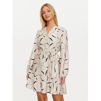 Zdjęcie Vero Moda Sukienka codzienna Jessi 10317440 Beżowy Regular Fit