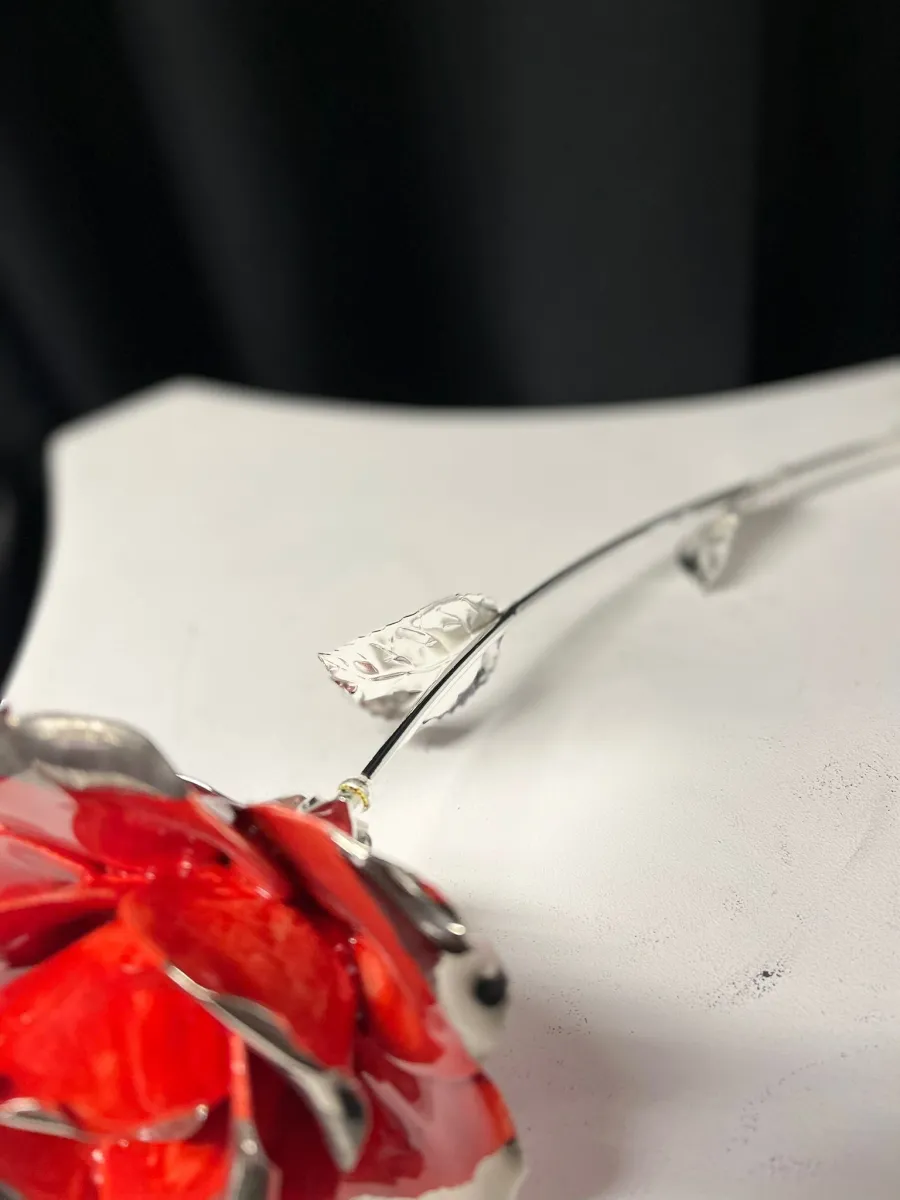 obrazek 8 Przepiękna róża z dodatkiem platyny na prezent dla niej