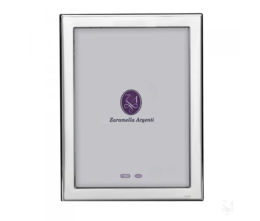 obrazek 1 Prestiżowa srebrna ramka na zdjęcia 6×9 cm Londyn - Zaramella Argenti
