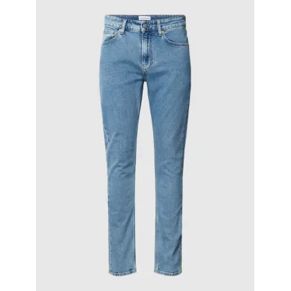 Zdjęcie Jeansy o kroju slim fit z 5 kieszeniami