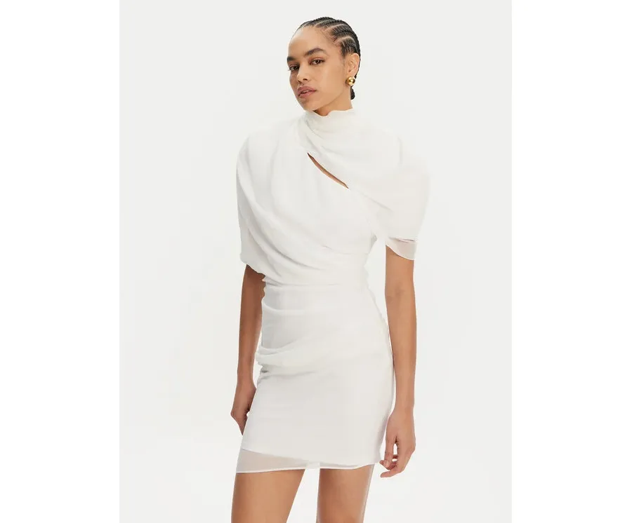 obrazek 1 JACQUEMUS Sukienka koktajlowa 24H251DR130-1555 Biały Regular Fit