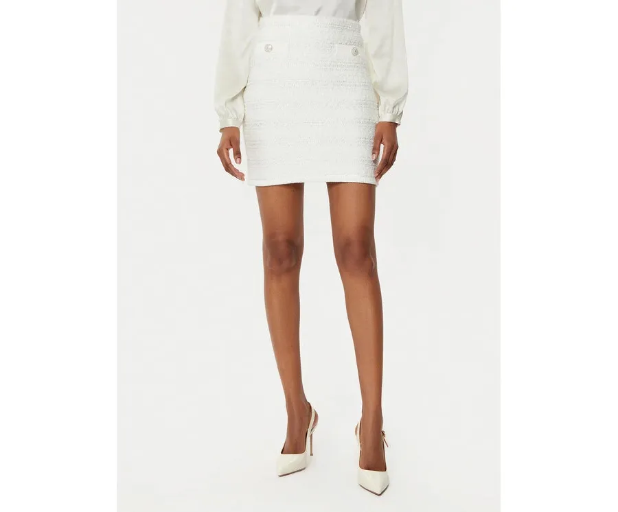obrazek 1 Marciano Guess Spódnica mini 5RGD01 5852Z Beżowy Slim Fit