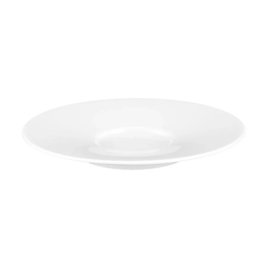 obrazek 3 Stylowy biały porcelanowy spodek 14,5 cm z Niemiec - Seltmann Weiden