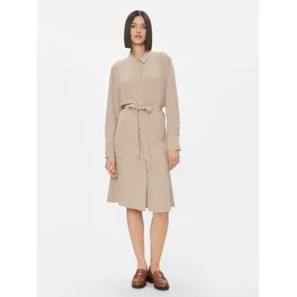 Zdjęcie Tommy Hilfiger Sukienka koszulowa WW0WW40563 Beżowy Regular Fit