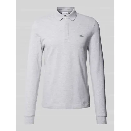 Zdjęcie Koszulka polo o kroju regular fit z długim rękawem