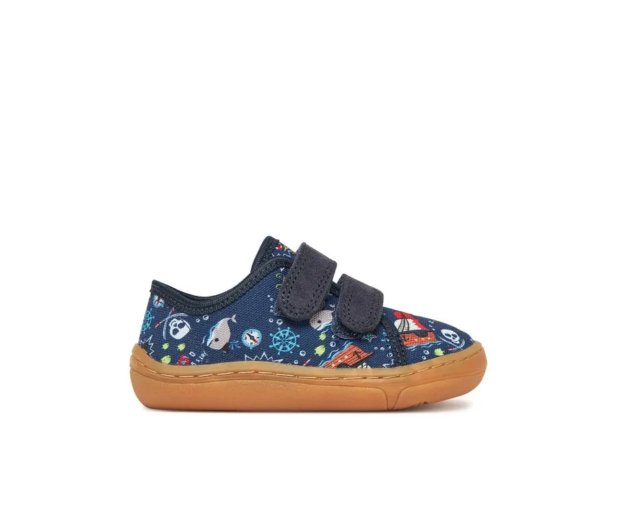 obrazek 1 Froddo Kapcie Barefoot Canvas G1700379-29 M Granatowy