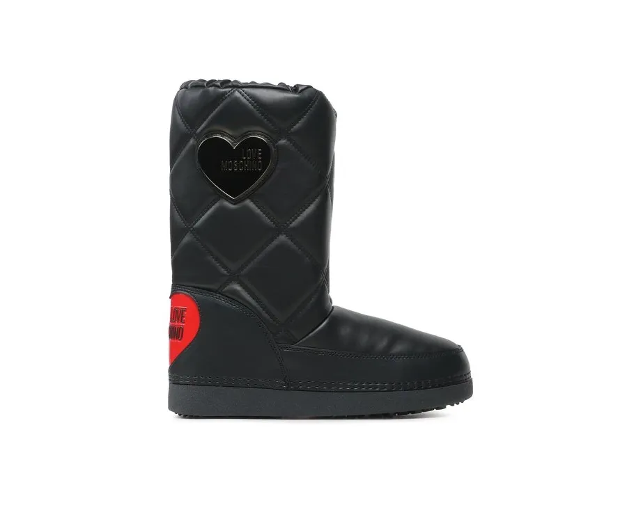 obrazek 1 LOVE MOSCHINO Śniegowce JA24172G1HIT7000 Czarny