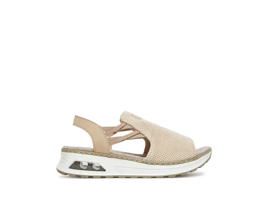 obrazek 1 Rieker Sandały 65661-60 Beżowy