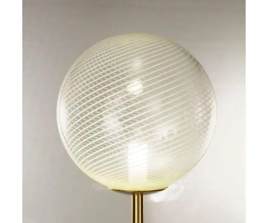 obrazek 8 Stylowa włoska szklana lampa podłogowa - szkło murano wykonane ręcznie