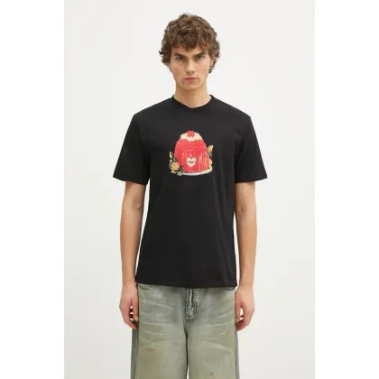 Zdjęcie Carhartt WIP t-shirt bawełniany Pudding męski kolor czarny z nadrukiem I034434.89XX