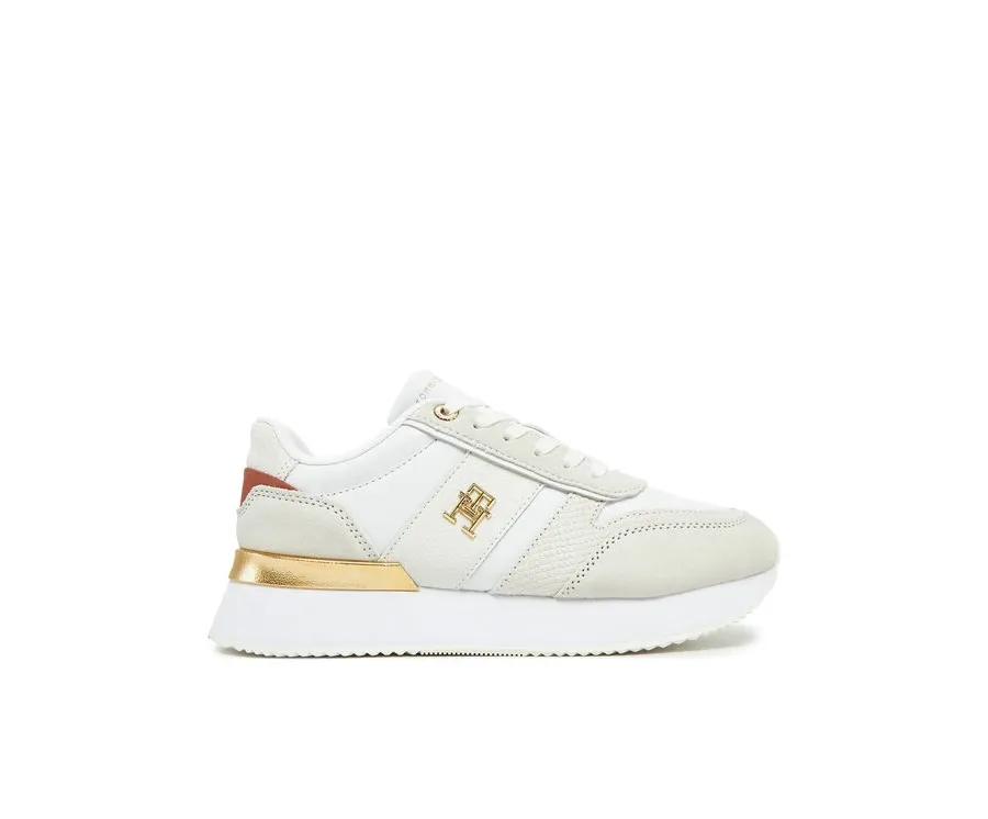 obrazek 1 Tommy Hilfiger Sneakersy Th Fashion Runner FW0FW08475 Biały