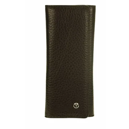 Picture Leather case for two writing utensils