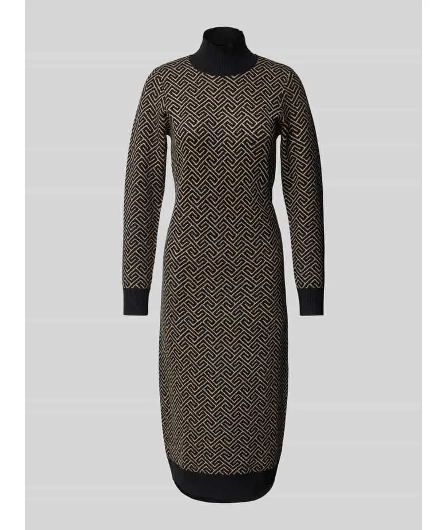 obrazek 1 Vero Moda Sukienka dzianinowa Aria 10314462 Czarny Slim Fit