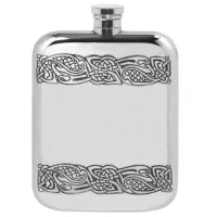 Picture A unique hip flask with a unique pattern - 170 ml