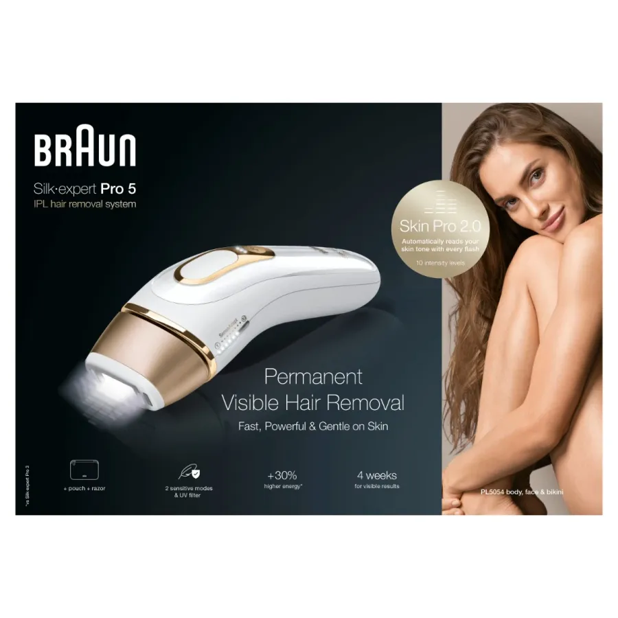 obrazek 1 Braun Silk Pro IPL Flash PL5054 Box 1CT
