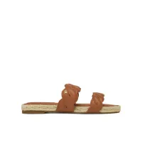 Zdjęcie Tommy Hilfiger Espadryle Leather Rope Espadrille Mule FW0FW08503 Brązowy