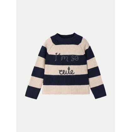 Zdjęcie Mayoral Sweter 4357 Granatowy Regular Fit