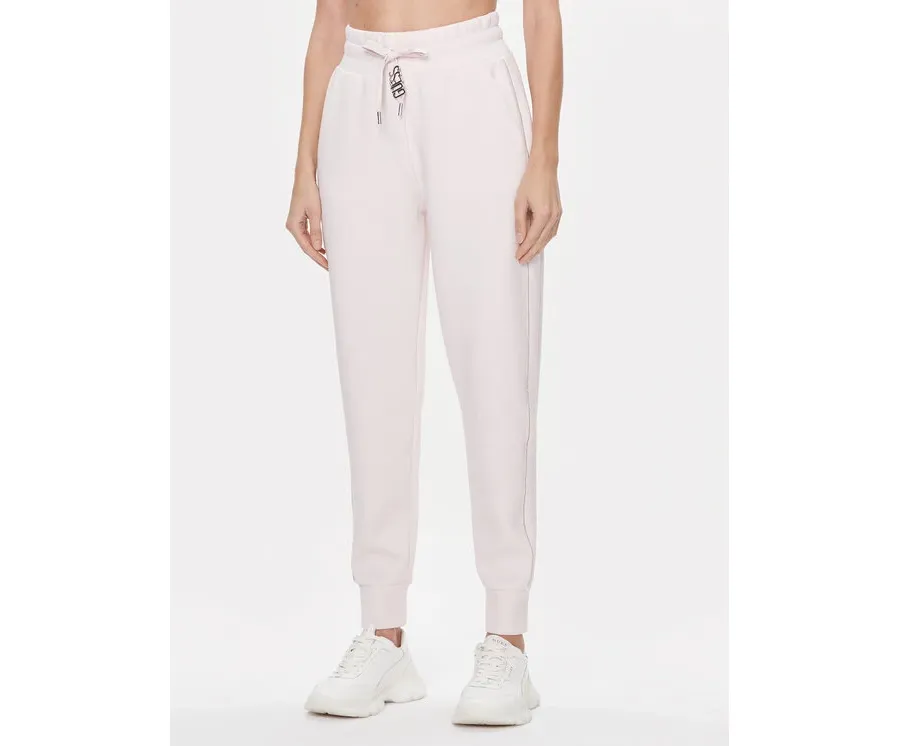 obrazek 1 Guess Spodnie dresowe Logo W4RB46 KBYE2 Różowy Regular Fit
