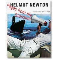 Picture Helmut Newton book. Pages from the Glossies - Taschen