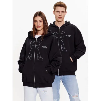 Zdjęcie 2005 Bluza Unisex Horned Lucy Czarny Regular Fit