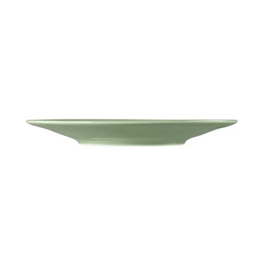 obrazek 2 Stylowy porcelanowy duży spodek 16,5 cm w kolorze zieleni - Seltmann Weiden