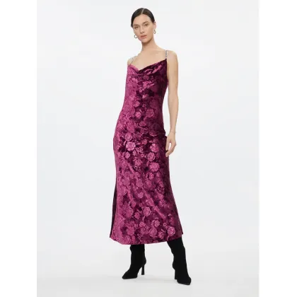 Zdjęcie Guess Sukienka koktajlowa W3BK44 KBXN0 Fioletowy Regular Fit