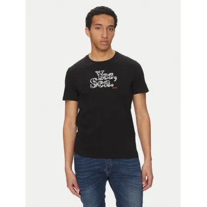 Zdjęcie Liu Jo T-Shirt QA5190 J4924 Czarny Regular Fit