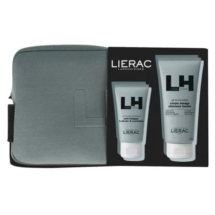 Zdjęcie Lierac Homme Zestaw dermokosmetyków Krem nawilżający + Żel pod prysznic