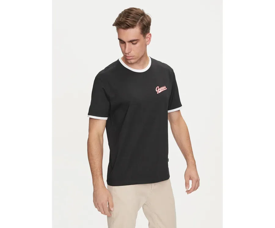 obrazek 1 Guess Jeans T-Shirt M4YI43 K8FQ4 Czarny Regular Fit