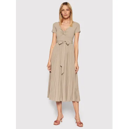 Zdjęcie Guess Sukienka codzienna Erynn WBGK86 WE6D1 Beżowy Regular Fit