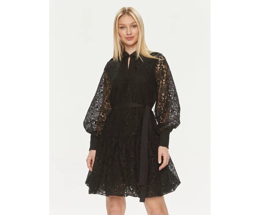 obrazek 1 Bruuns Bazaar Sukienka koktajlowa Avril BBW3835 Czarny Regular Fit