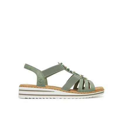 Zdjęcie Rieker Sandały V0649-52 Zielony
