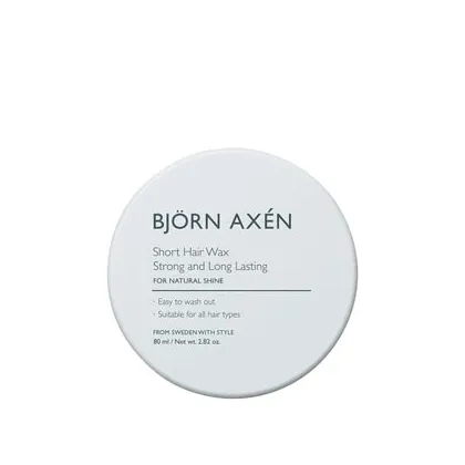 Zdjęcie BJÖRN AXÉN Short Hair Wax Strong and Long Lasting Wosk do włosów 80 ml