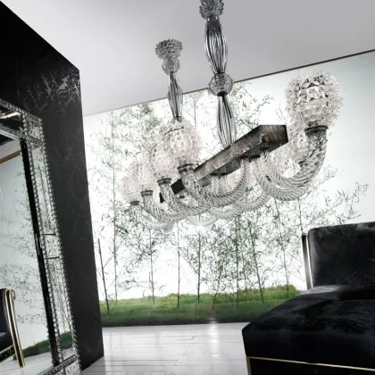 Zdjęcie Ujmujący żyrandol w stylu art déco LD10/10