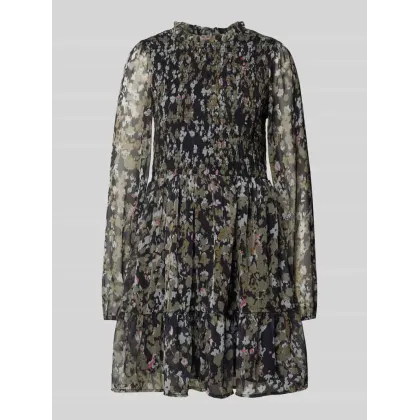 Zdjęcie Sukienka mini z marszczonymi detalami model ‘MELINA’