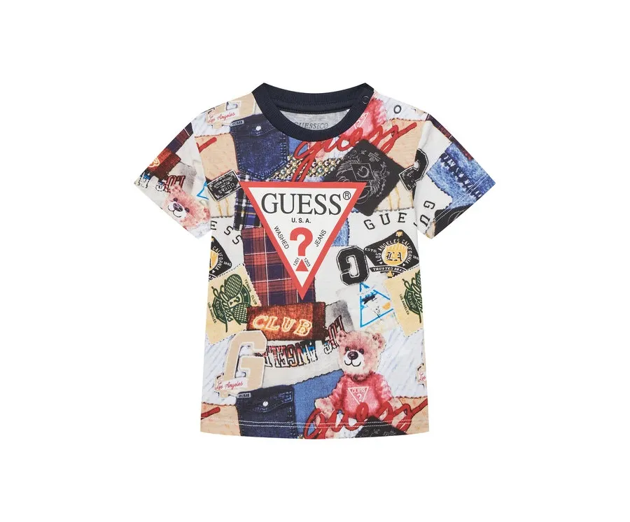 obrazek 1 Guess T-Shirt N5YI04 K8HM4 Kolorowy Regular Fit